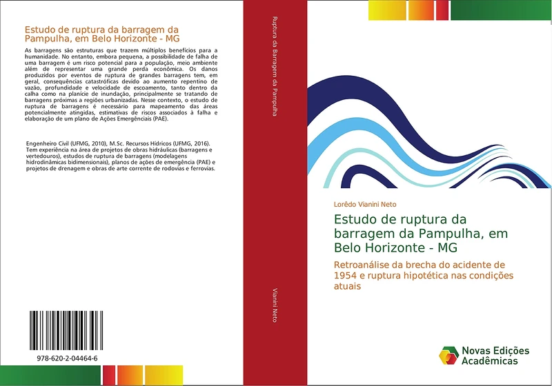 Estudo de ruptura da barragem da Pampulha, em Belo Horizonte - MG: Retroanálise da brecha do acidente de 1954 e ruptura hipotética nas condições atuais - Image 1