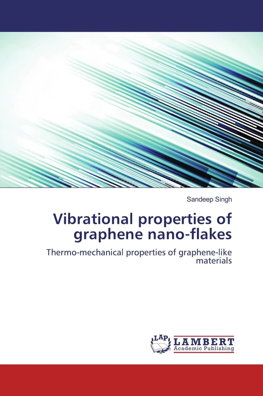 Vibrational properties of graphene nano-flakes: Thermo-mechanical properties of graphene-like materials