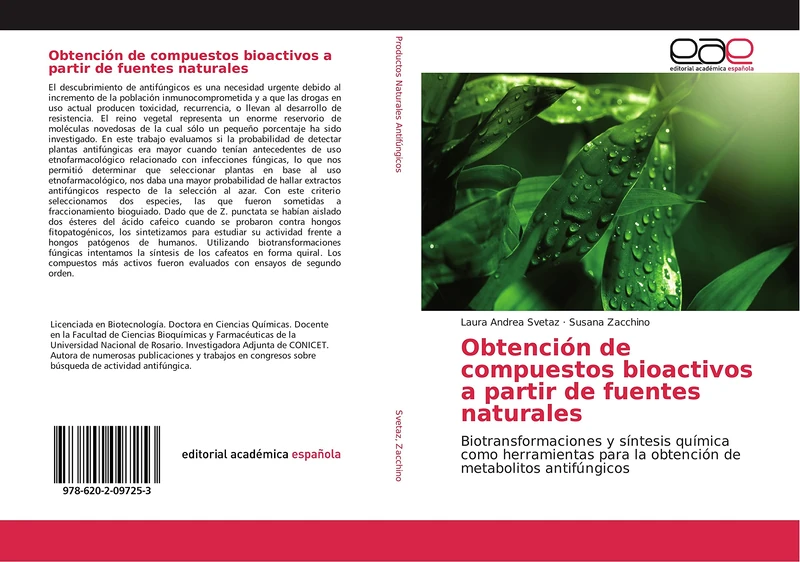 Obtención de compuestos bioactivos a partir de fuentes naturales: Biotransformaciones y síntesis química como herramientas para la obtención de metabolitos antifúngicos - Image 1