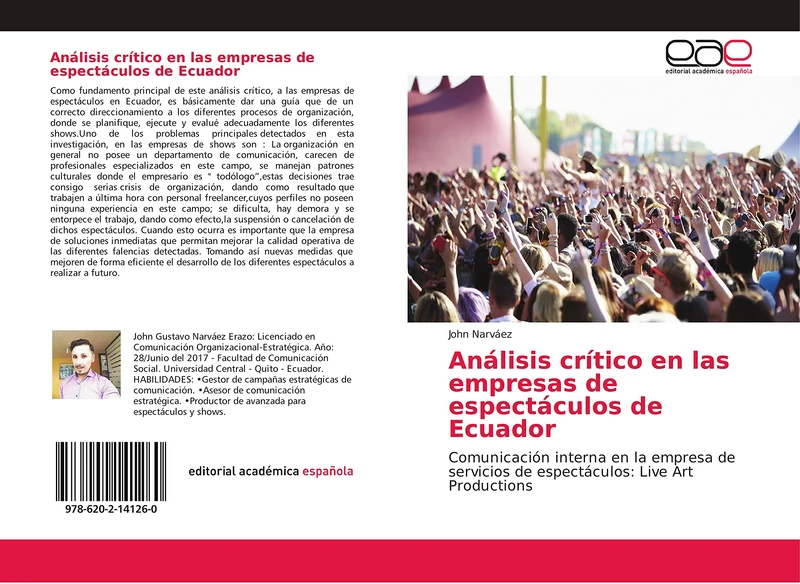 Análisis crítico en las empresas de espectáculos de Ecuador: Comunicación interna en la empresa de servicios de espectáculos: Live Art Productions - Image 1