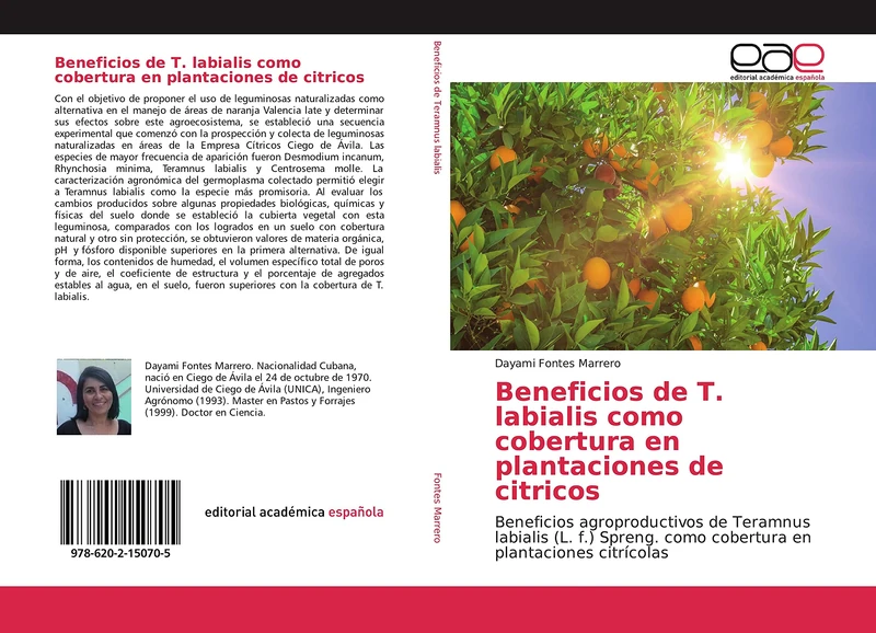 Beneficios de T. labialis como cobertura en plantaciones de citricos: Beneficios agroproductivos de Teramnus labialis (L. f.) Spreng. como cobertura en plantaciones citrícolas - Image 1