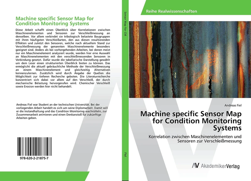 Machine specific Sensor Map for Condition Monitoring Systems: Korrelation zwischen Maschinenelementen und Sensoren zur Verschleißmessung - Image 1