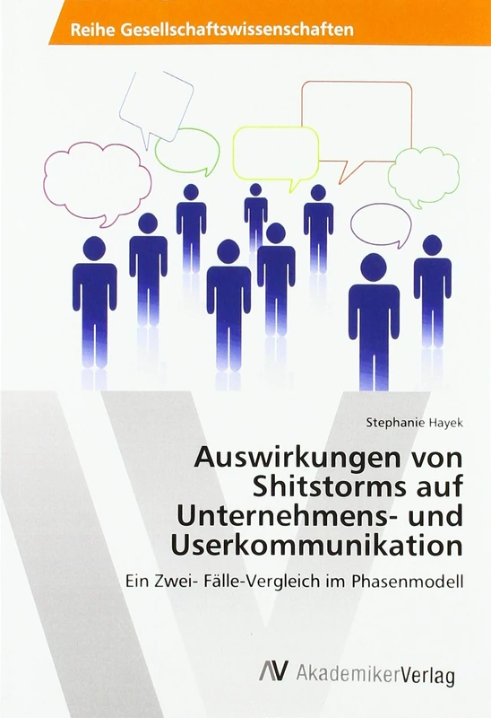 Auswirkungen von Shitstorms auf Unternehmens- und Userkommunikation: Ein Zwei- Fälle-Vergleich im Phasenmodell
