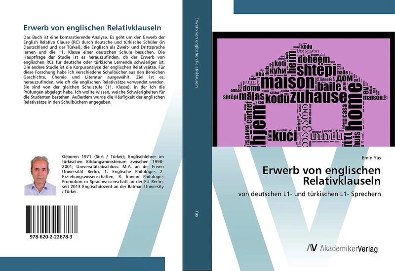 Erwerb von englischen Relativklauseln: von deutschen L1- und türkischen L1- Sprechern - Image 1