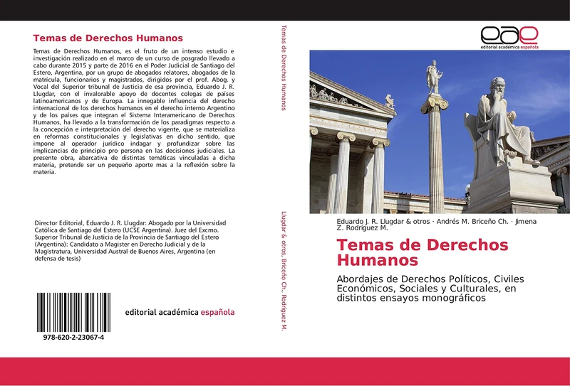 Temas de Derechos Humanos: Abordajes de Derechos Políticos, Civiles Económicos, Sociales y Culturales, en distintos ensayos monográficos - Image 1