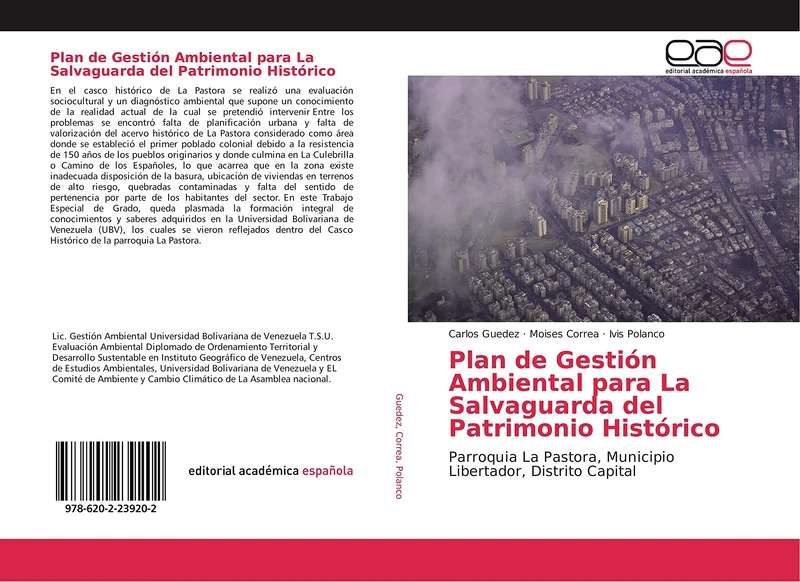 Plan de Gestión Ambiental para La Salvaguarda del Patrimonio Histórico: Parroquia La Pastora, Municipio Libertador, Distrito Capital - Image 1