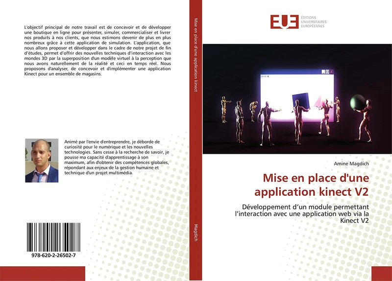 Mise en place d'une application kinect V2: Développement d’un module permettant l’interaction avec une application web via la Kinect V2