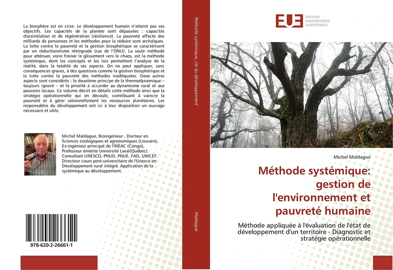Méthode systémique: gestion de l'environnement et pauvreté humaine: Méthode appliquée à l'évaluation de l'état de développement d'un territoire - Diagnostic et stratégie opérationnelle