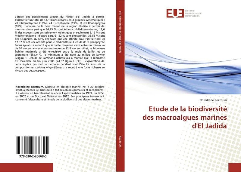 Etude de la biodiversité des macroalgues marines d'El Jadida