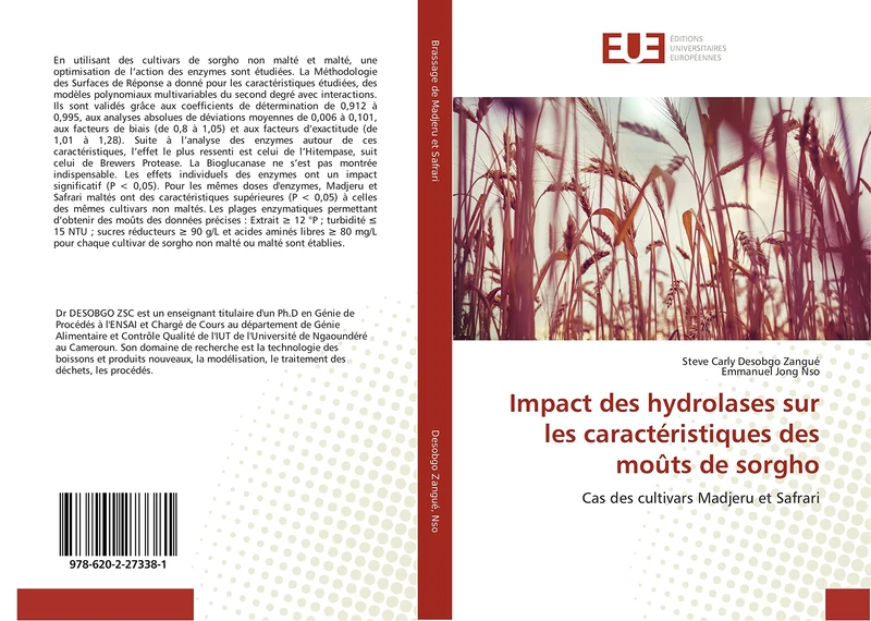 Impact des hydrolases sur les caractéristiques des moûts de sorgho: Cas des cultivars Madjeru et Safrari