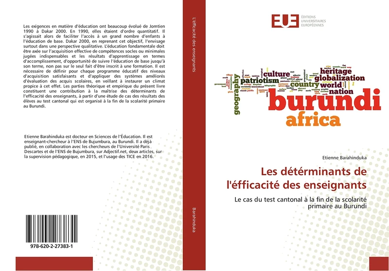 Les détérminants de l'éfficacité des enseignants: Le cas du test cantonal à la fin de la scolarité primaire au Burundi