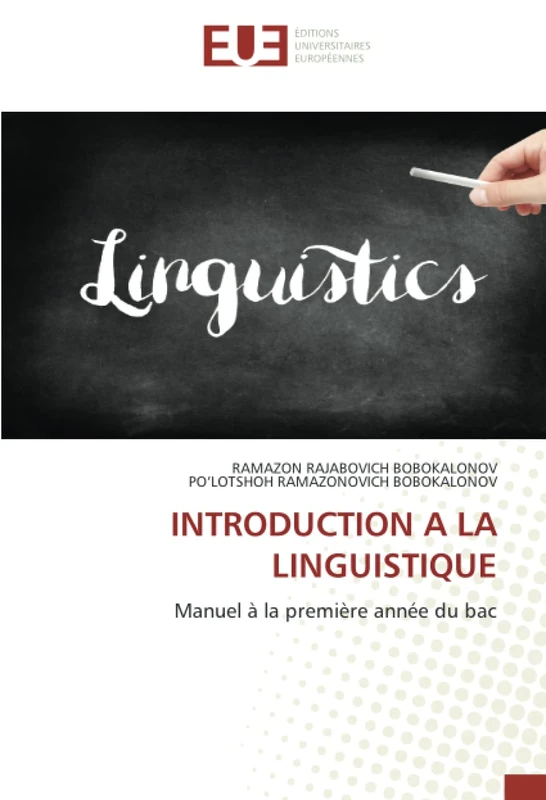 INTRODUCTION A LA LINGUISTIQUE: Manuel à la première année du bac