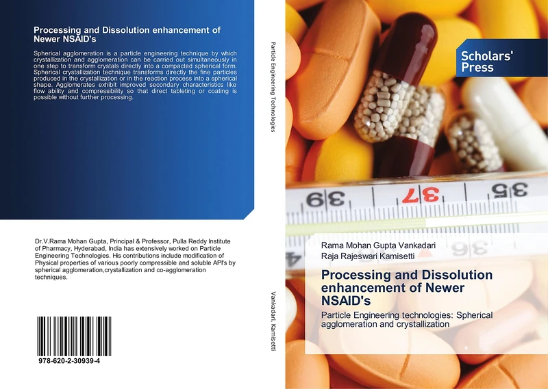 Processing and Dissolution enhancement of Newer NSAID's: Particle Engineering technologies: Spherical agglomeration and crystallization - Image 1