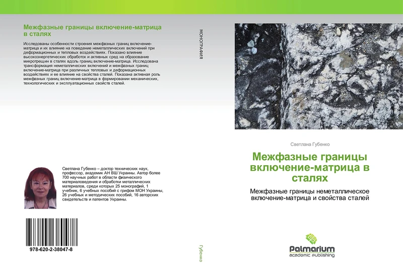 Межфазные границы включение-матрица в сталях: Межфазные границы неметаллическое включение-матрица и свойства сталей: Mezhfaznye granicy nemetallicheskoe wklüchenie-matrica i swojstwa stalej - Image 1