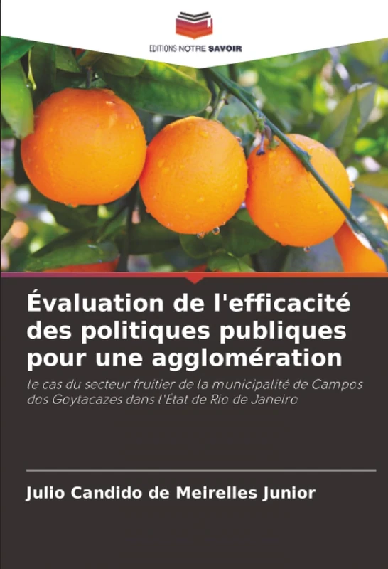 Évaluation de l'efficacité des politiques publiques pour une agglomération: le cas du secteur fruitier de la municipalité de Campos dos Goytacazes dans l'État de Rio de Janeiro