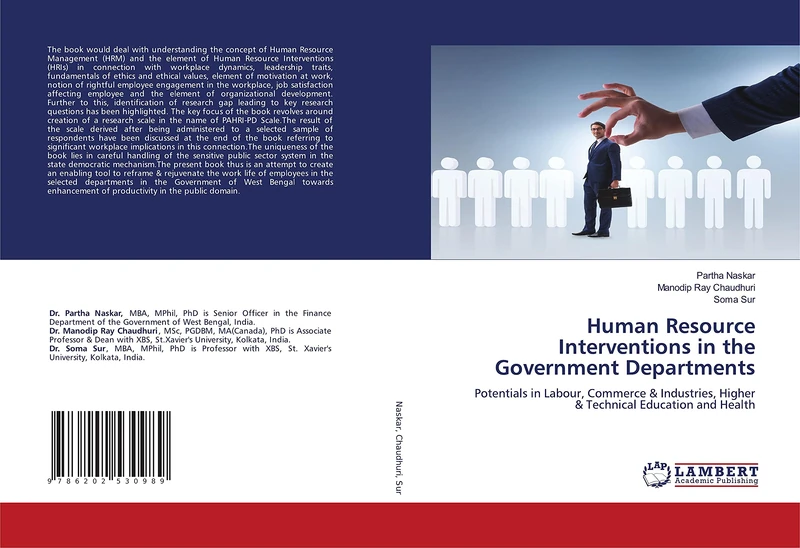 Human Resource Interventions in the Government Departments: Potentials in Labour, Commerce & Industries, Higher & Technical Education and Health