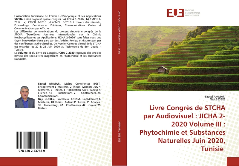 Livre Congrès de STCHA par Audiovisuel : JICHA 2-2020 Volume III : Phytochimie et Substances Naturelles Juin 2020, Tunisie - Image 1