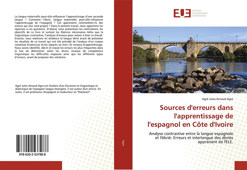 Sources d'erreurs dans l'apprentissage de l'espagnol en Côte d'Ivoire: Analyse contrastive entre la langue espagnole et l'ébrié: Erreurs et interlangue des ébriés apprenant de l'ELE. - Image 1