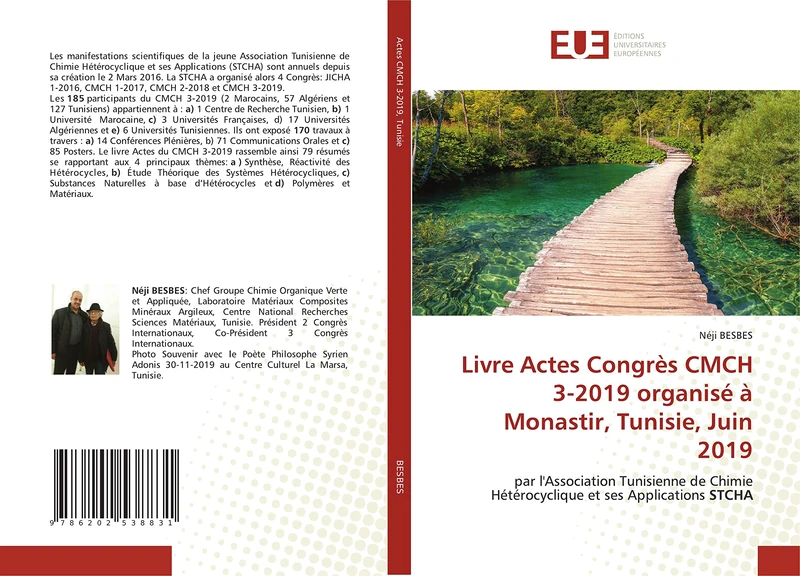 Livre Actes Congrès CMCH 3-2019 organisé à Monastir, Tunisie, Juin 2019: par l'Association Tunisienne de Chimie Hétérocyclique et ses Applications STCHA