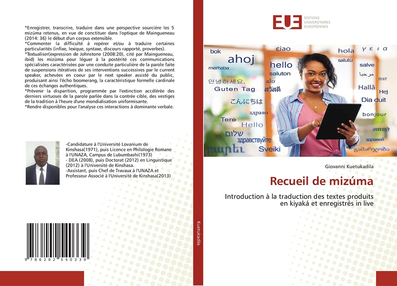 Recueil de mizúma: Introduction à la traduction des textes produits en kiyaká et enregistrés in live - Image 1