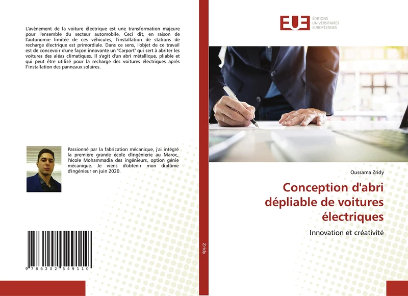 Conception d'abri dépliable de voitures électriques: Innovation et créativité