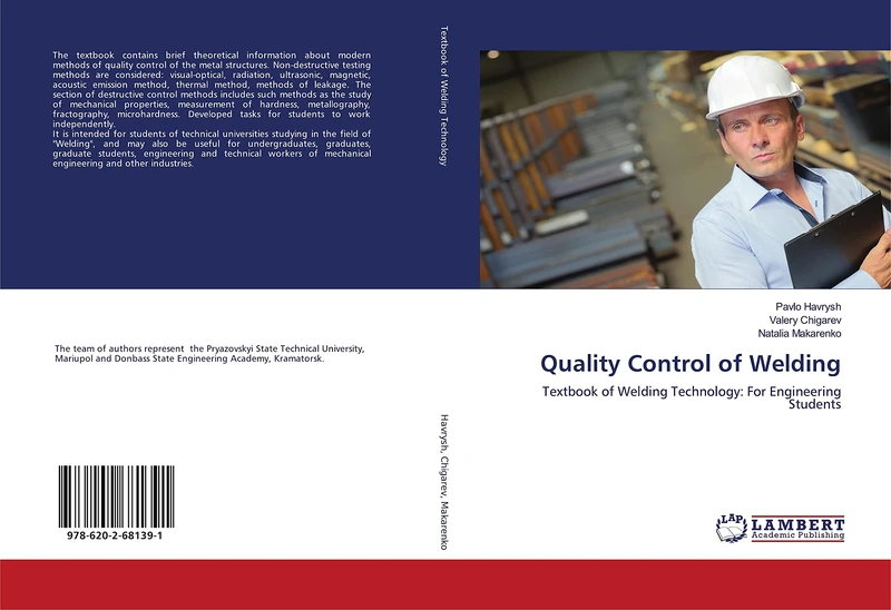 Quality Control of Welding: Textbook of Welding Technology: For Engineering Students