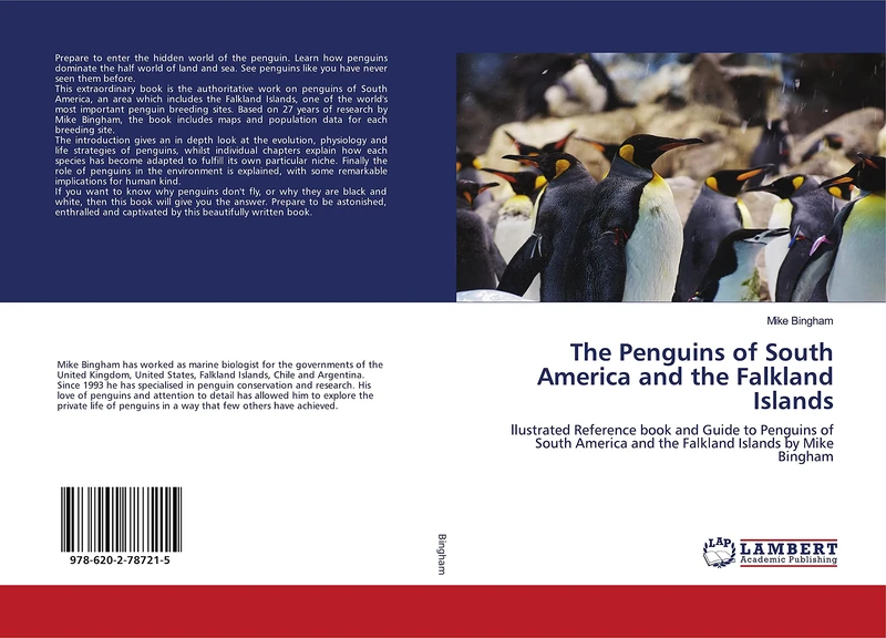 The Penguins of South America and the Falkland Islands: llustrated Reference book and Guide to Penguins of South America and the Falkland Islands by Mike Bingham - Image 1
