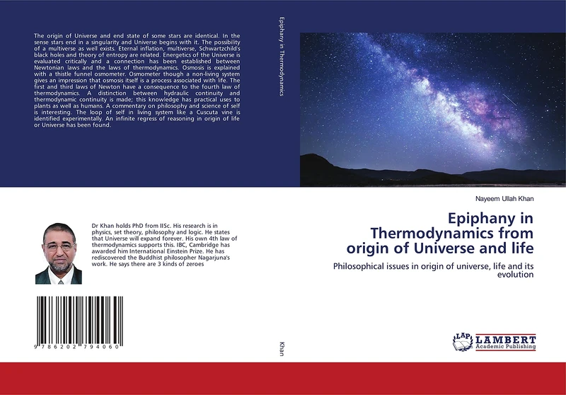 Epiphany in Thermodynamics from origin of Universe and life: Philosophical issues in origin of universe, life and its evolution - Image 1