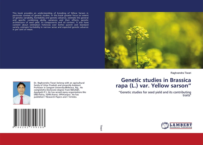 Genetic studies in Brassica rapa (L.) var. Yellow sarson”: “Genetic studies for seed yield and its contributing traits"