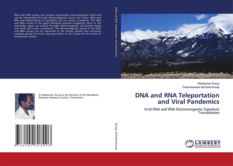 DNA and RNA Teleportation and Viral Pandemics: Viral DNA and RNA Electromagnetic Signature Transmission