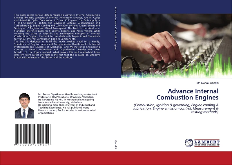 Advance Internal Combustion Engines: (Combustion, Ignition & governing, Engine cooling & lubrication, Engine emission control, Measurement & testing methods)