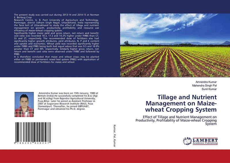 Tillage and Nutrient Management on Maize-wheat Cropping System: Effect of Tillage and Nutrient Management on Productivity, Profitability of Maize-wheat Cropping System