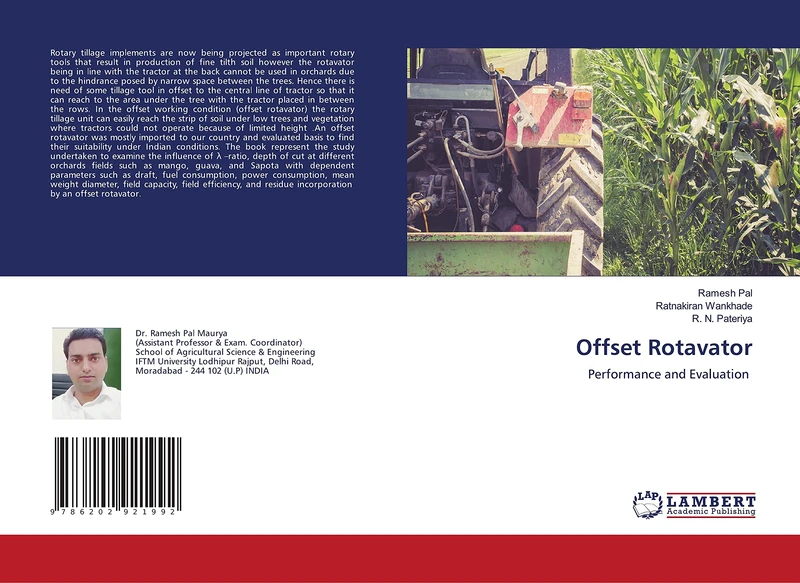 Offset Rotavator: Performance and Evaluation