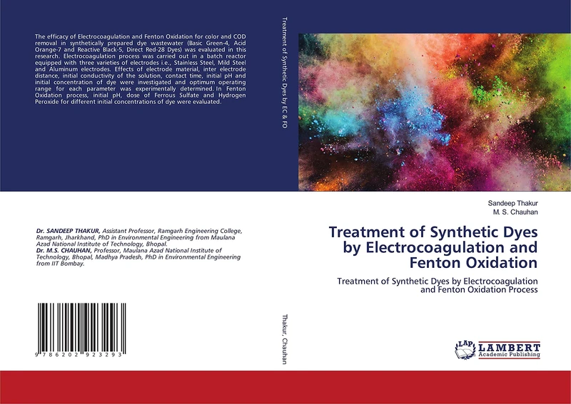 Treatment of Synthetic Dyes by Electrocoagulation and Fenton Oxidation: Treatment of Synthetic Dyes by Electrocoagulation and Fenton Oxidation Process - Image 1