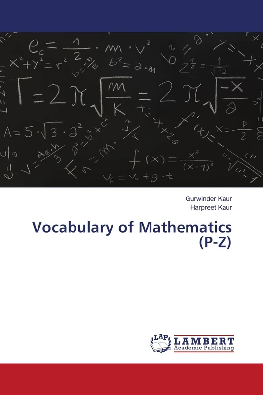 Vocabulary of Mathematics (P-Z)