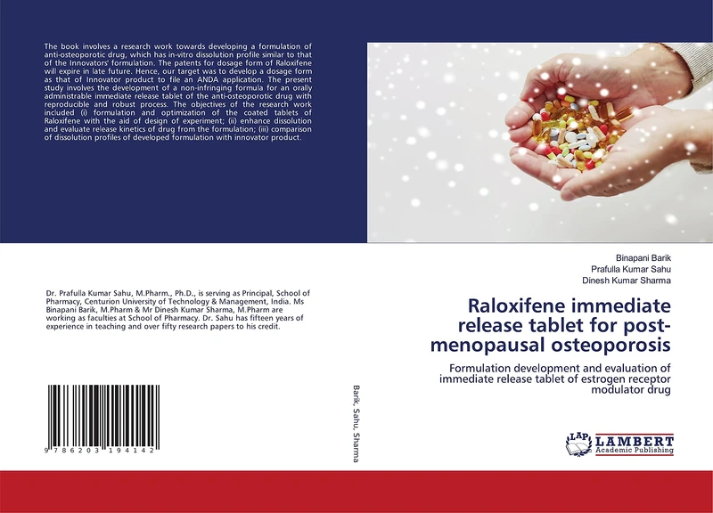 Raloxifene immediate release tablet for post-menopausal osteoporosis: Formulation development and evaluation of immediate release tablet of estrogen receptor modulator drug
