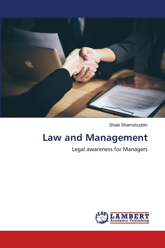 Law and Management: Legal awareness for Managers