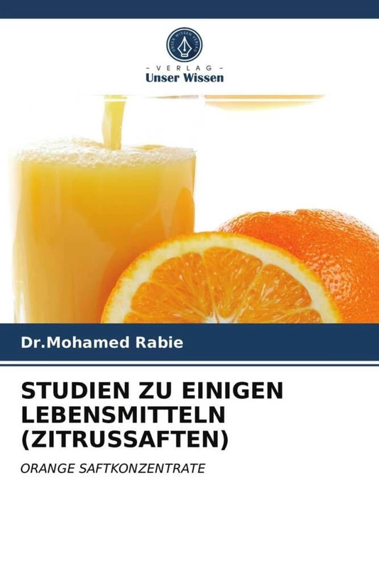 STUDIEN ZU EINIGEN LEBENSMITTELN (ZITRUSSAFTEN): ORANGE SAFTKONZENTRATE - Image 1