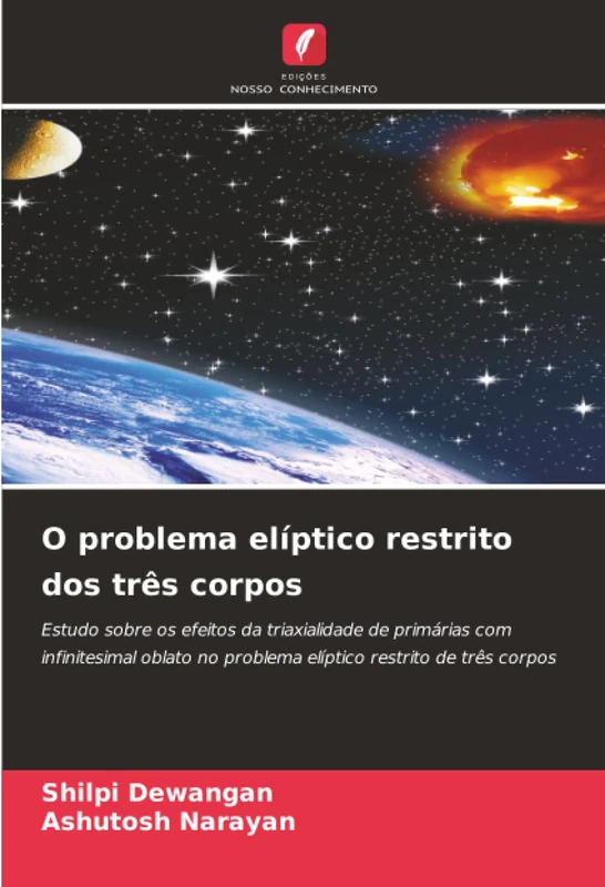 O problema elíptico restrito dos três corpos: Estudo sobre os efeitos da triaxialidade de primárias com infinitesimal oblato no problema elíptico restrito de três corpos - Image 1