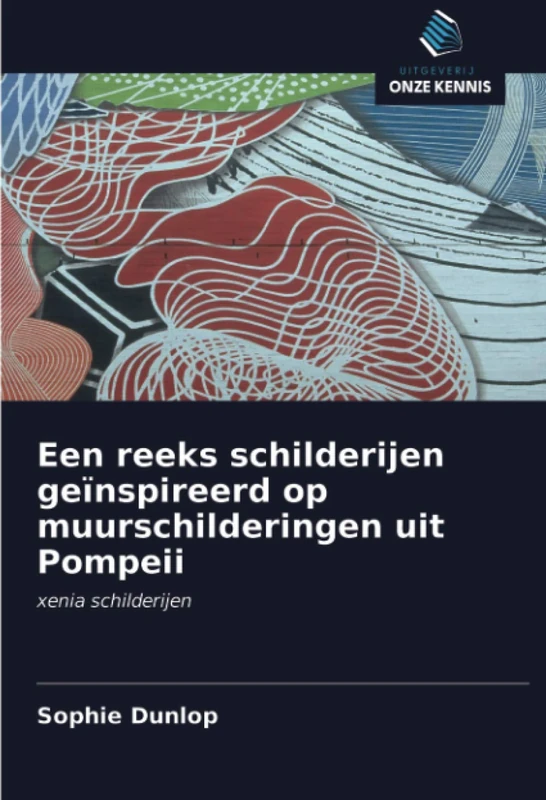 Een reeks schilderijen geïnspireerd op muurschilderingen uit Pompeii: xenia schilderijen - Image 1