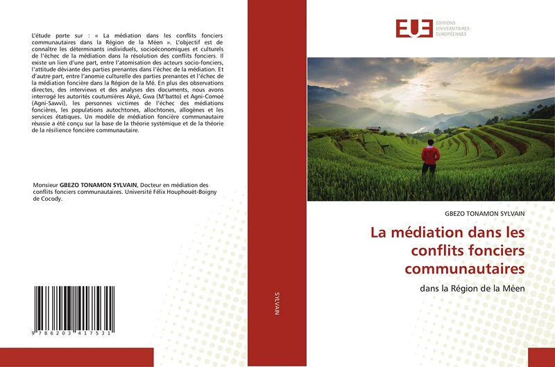 La médiation dans les conflits fonciers communautaires: dans la Région de la Méen