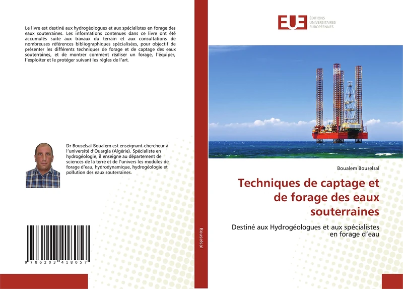 Techniques de captage et de forage des eaux souterraines: Destiné aux Hydrogéologues et aux spécialistes en forage d’eau - Image 1