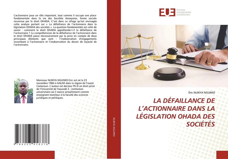 LA DÉFAILLANCE DE L’ACTIONNAIRE DANS LA LÉGISLATION OHADA DES SOCIÉTÉS