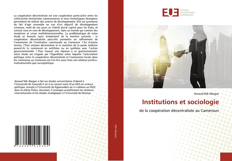 Institutions et sociologie: de la coopération décentralisée au Cameroun - Image 1