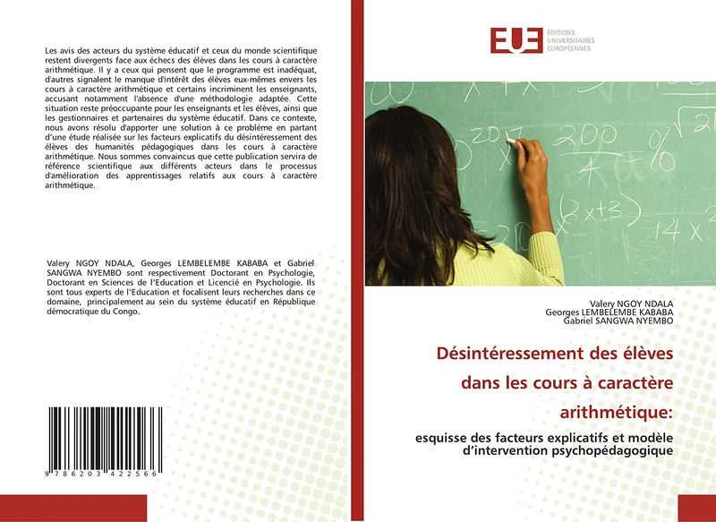 Désintéressement des élèves dans les cours à caractère arithmétique:: esquisse des facteurs explicatifs et modèle d’intervention psychopédagogique - Image 1