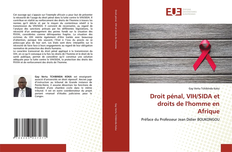 Droit pénal, VIH/SIDA et droits de l'homme en Afrique: Préface du Professeur Jean Didier BOUKONGOU - Image 1