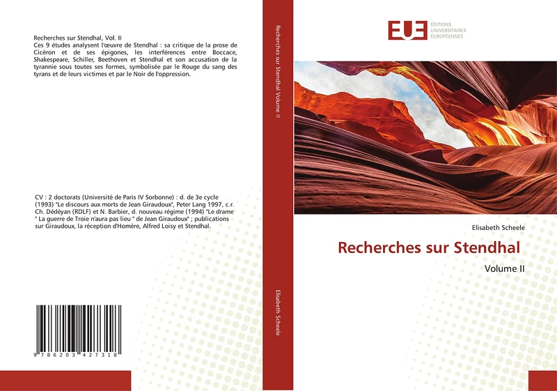 Recherches sur Stendhal: Volume II