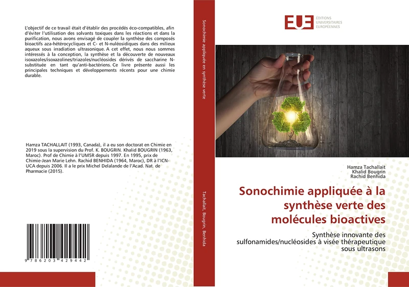 Sonochimie appliquée à la synthèse verte des molécules bioactives: Synthèse innovante des sulfonamides/nucléosides à visée thérapeutique sous ultrasons