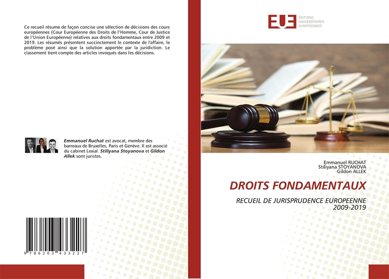DROITS FONDAMENTAUX: RECUEIL DE JURISPRUDENCE EUROPEENNE 2009-2019