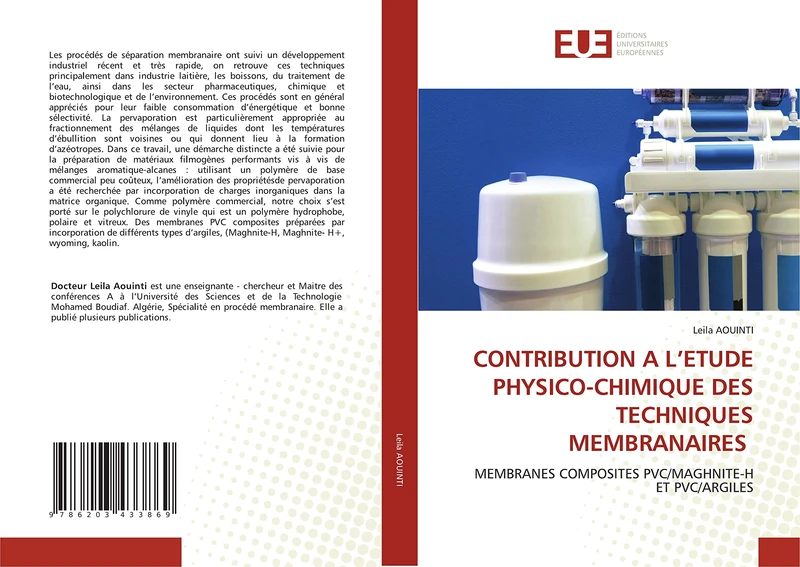 CONTRIBUTION A L’ETUDE PHYSICO-CHIMIQUE DES TECHNIQUES MEMBRANAIRES: MEMBRANES COMPOSITES PVC/MAGHNITE-H ET PVC/ARGILES
